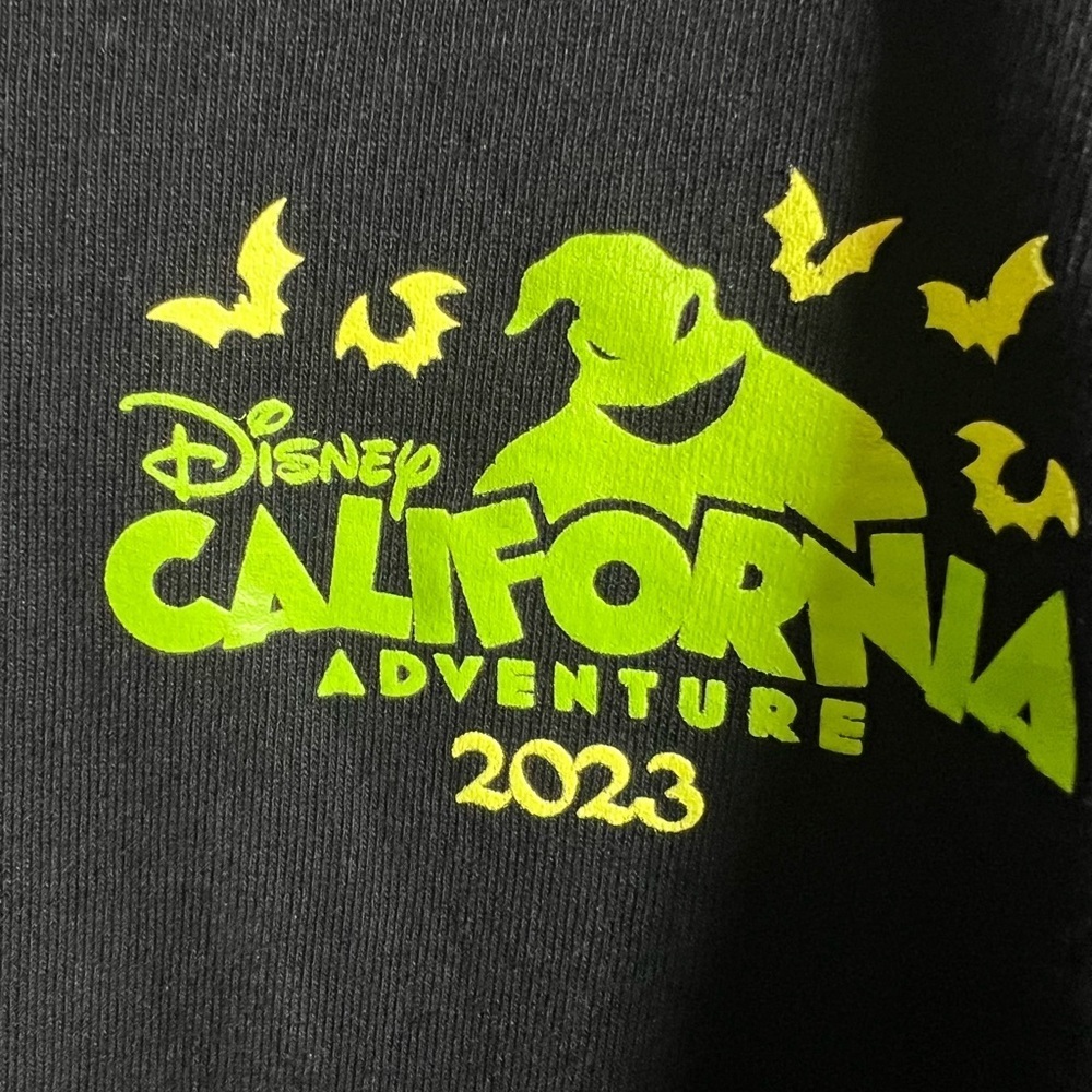 NWOT Disney California Adventure 2023 Oogie Boogie Tshirt - Picture 2 of 5